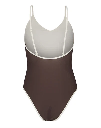 Beck Söndergaard - Contrast Bea Badedragt - Hot Fudge Brown